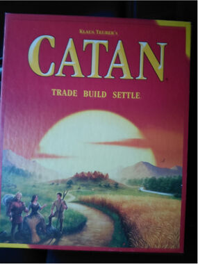 Catan: Trade Build Settle Board Game, Variable Board, 3+ Players, Ages 10+